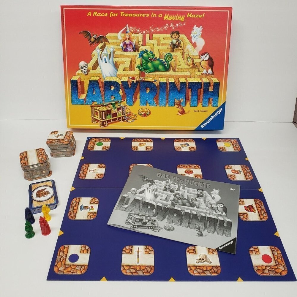 Ravensburger Labyrinth Moving Maze 2007 Board Game Complete